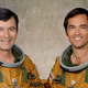 Astronauts John Young and Robert Crippen (NASA)